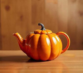 pumpkin teapot