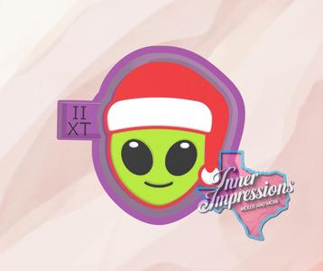 Santa Alien Freshie Mold