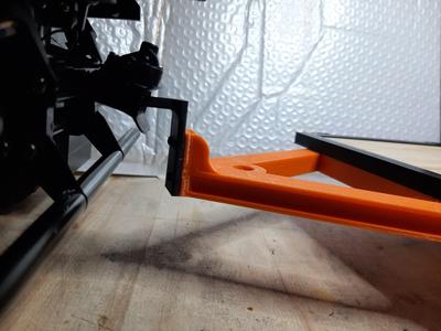 Skit Steer Trailer Adapter for Tamiya trucks