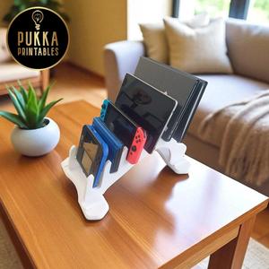 Tablet & Device Stand STL File Set – Customizable Width, Flat-Pack Design
