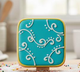 Square Cookie Cutter STL – ~4 Inch Classic Shape – Baking & Crafts