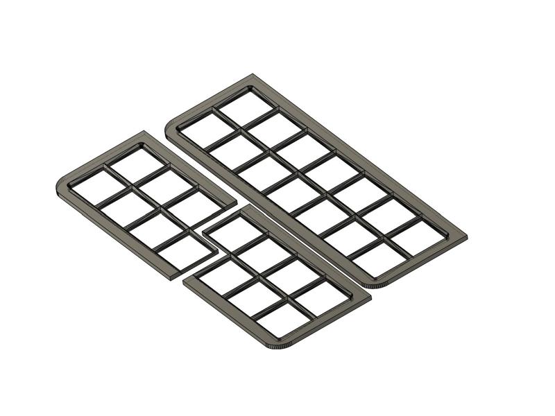 Gridfinity IKEA SKADIS Display shelf (205.918.41)