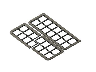Gridfinity IKEA SKADIS Display shelf (205.918.41)
