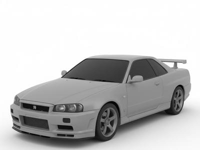 Model car Nissan Skyline