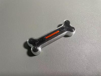 EDC Bone-Shaped Magnet and Buckyball Hybrid Slider