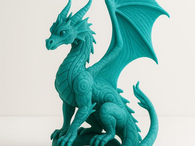 Coral Dragon Guardian of the Deep