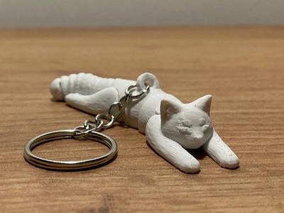 Articulated Cat (keychain)