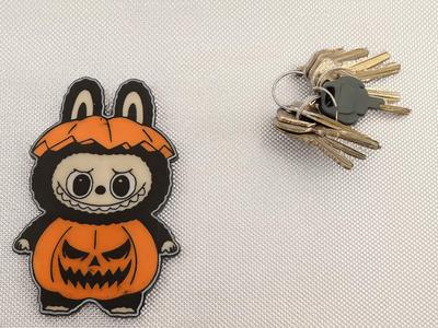 labubuu halloween keychain