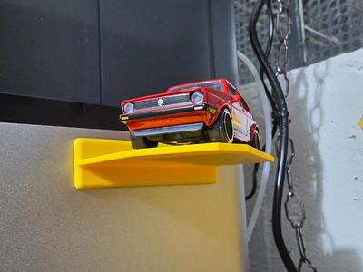Wall Mount Mini Model Car (Adhesive Mounting)