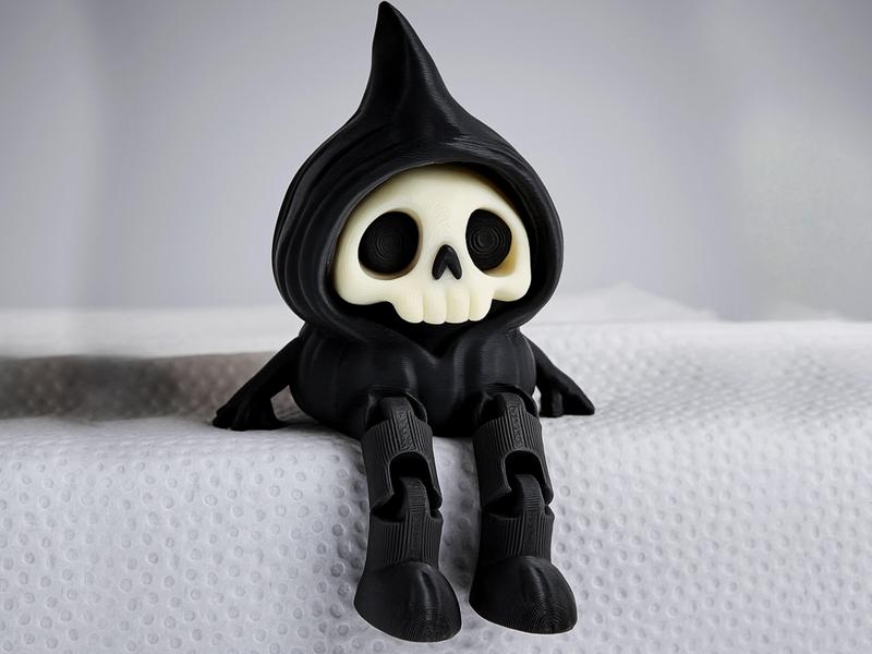 Articulated Grim Reaper - Halloween Flexi Pumpkin Death