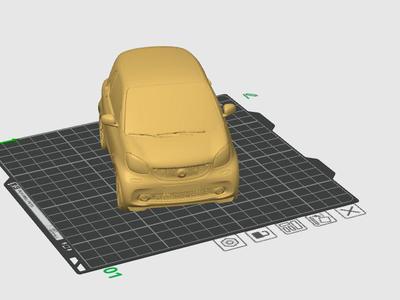 Mercedes car, Smart 