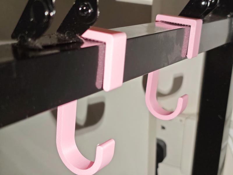 Square Steel Hook - Parametric Customization