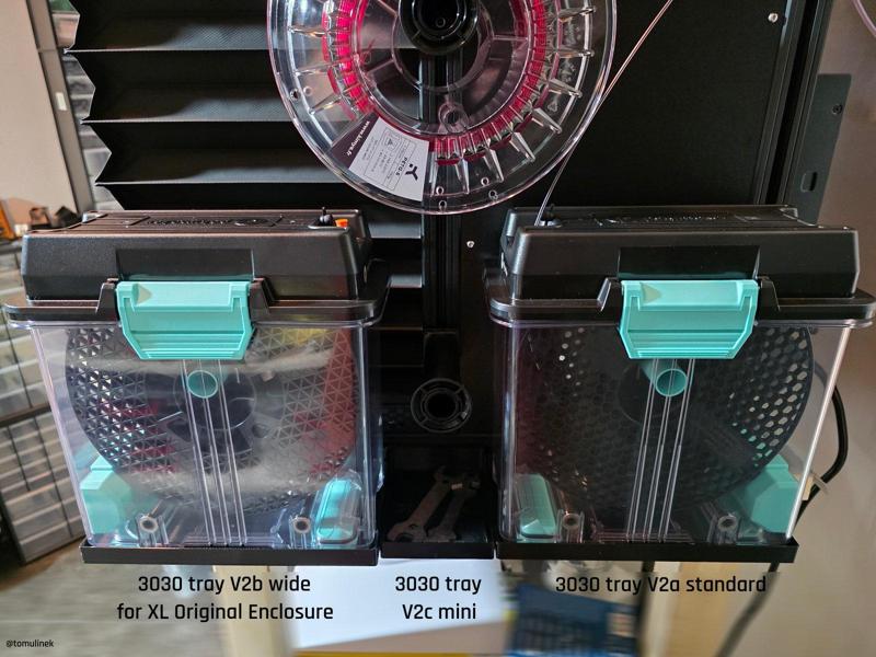 3030 Tray for PolyDryer (for Prusa XL and other printers)