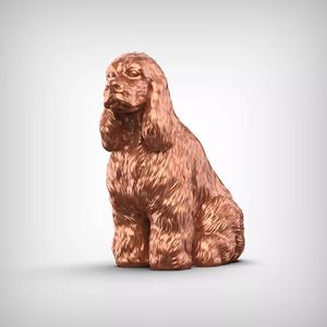American Cocker Spaniel 3D Print Model Pose 05