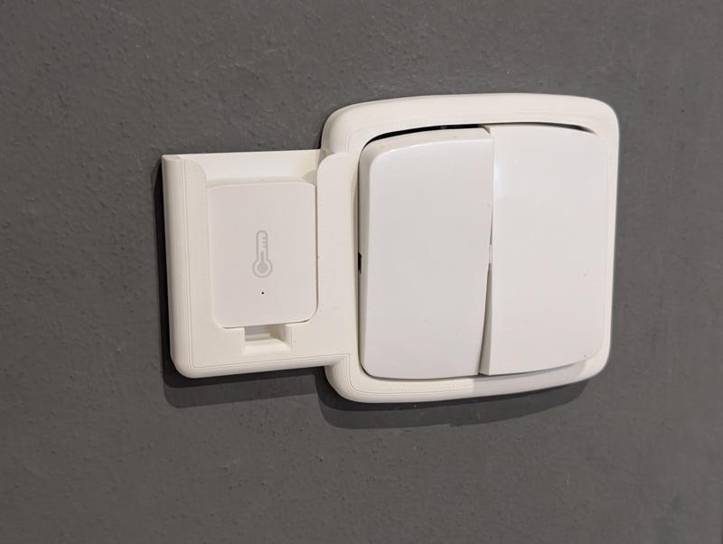 ABB tango frame with holder for Aqara temperature and humidity sensor t1