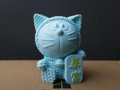 Knitted Fortune Doraemon