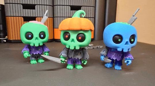 Skullbotz - Cute articulated Zombie frenz - no AMS