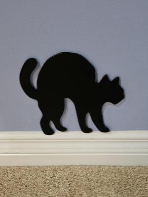 Halloween cat (works better with black filament).