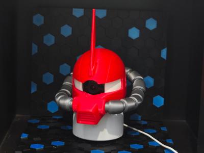Xiaomi Camera Red Zaku Skin ~78mm camera compatible (Gen 2, 3)