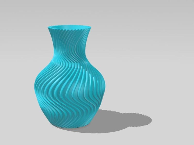 Rotating Vase (0.6mm Thickened)