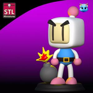 3D Printable STL Model  Bomberman