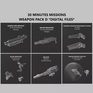 30 Minutes Missions Weapon Pack D Armored Core 6