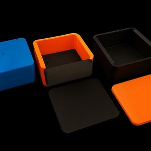Boxes with sliding lid