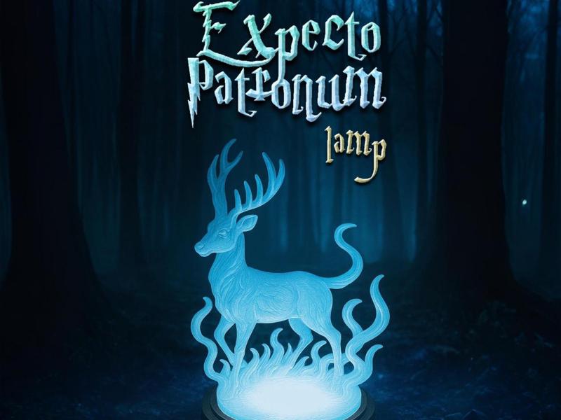 Expecto Patronum Deer - Lantern