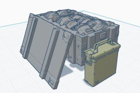 Ammo Can  and Crate