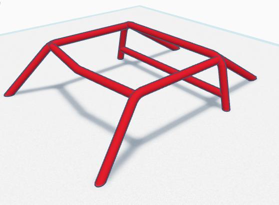 1/24 cage for revell 1969 camaro for slot car