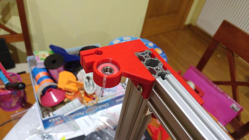 Parte Superior Eje Z con Rodamiento Anet AM8