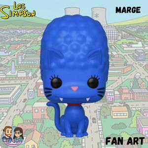 Marge panther - The simpsons Funko Fan Art