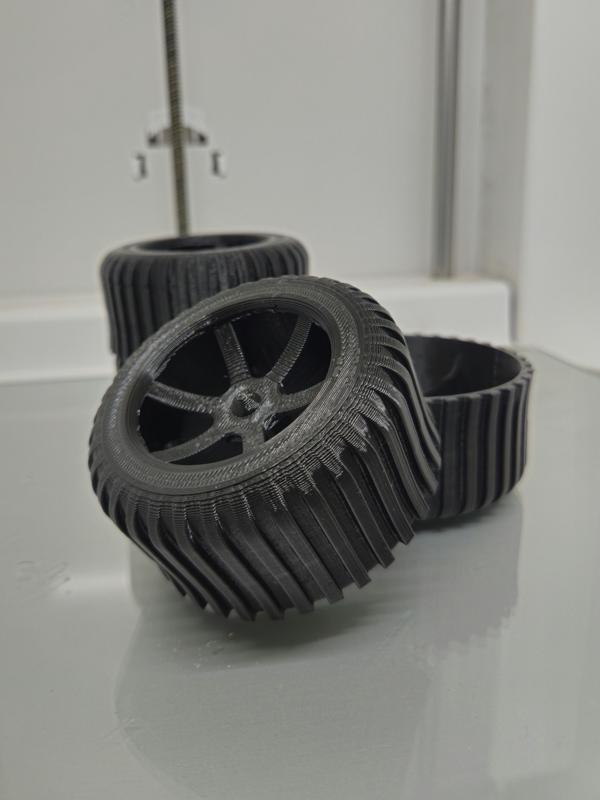 Toy car wheels