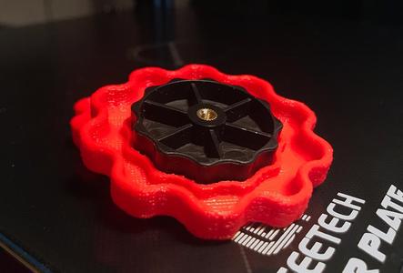 Geeetech A30/ A10m leveling knob Adapter for newer A30-Version
