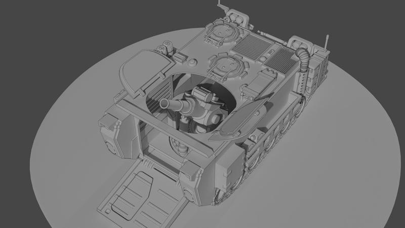 IDF Cardom Mortar 3D print model