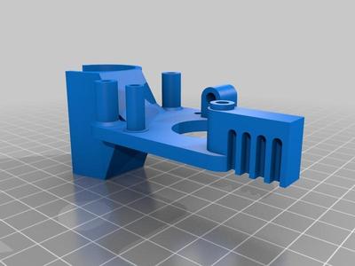 MK-7 Rigidbot Side Clamp Extruder