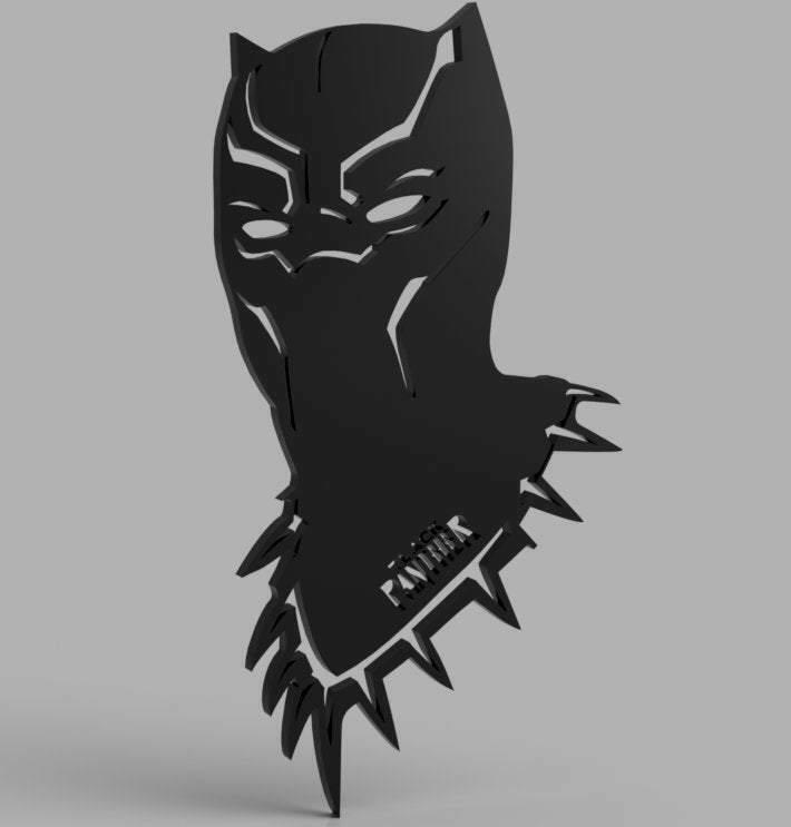 Black Panther 3D Wall Art