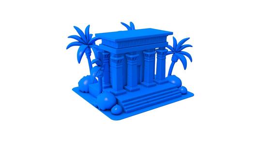 Stone Temple / Ancient Stone Temple  / temple /   egyptian temple