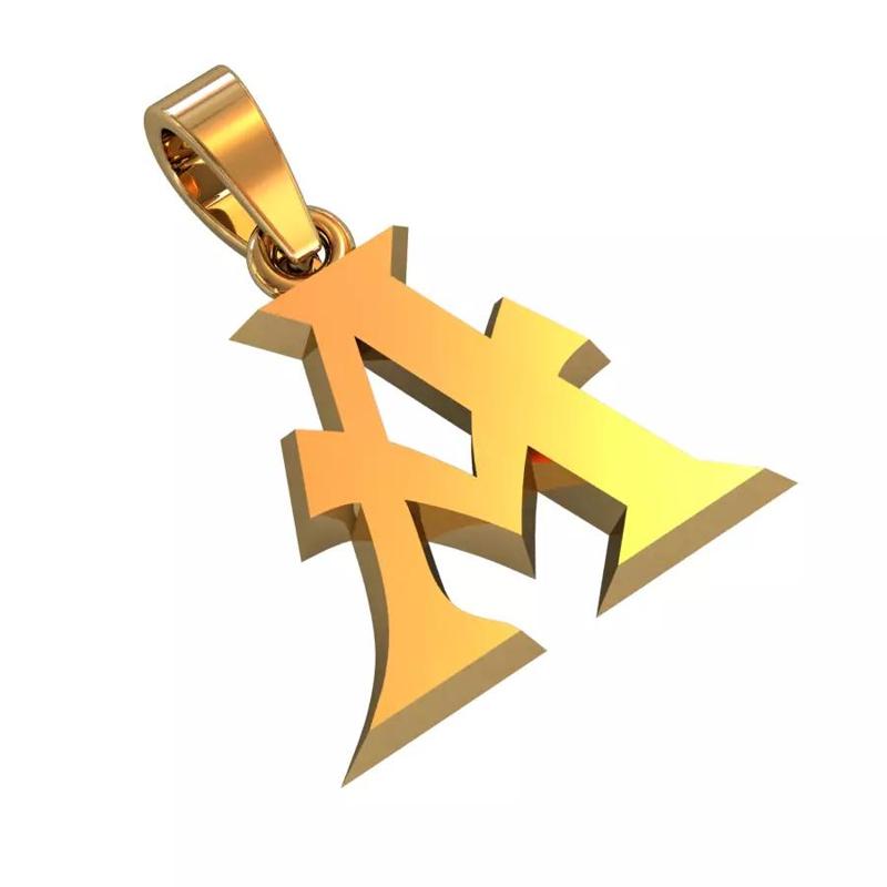 A letter pendant