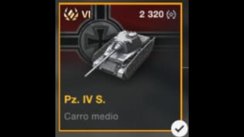 Pz. IV S WoT Blitz 1/100