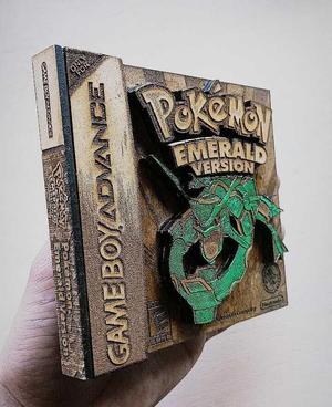 Pokemon Emerald MDF 3mm Laser version w10