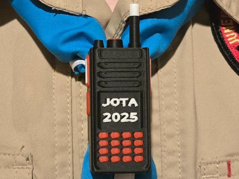 Scout Neckerchief Slide / Woggle (JOTA-JOTI)