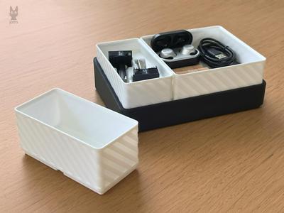 Striped Gridfinity Bins