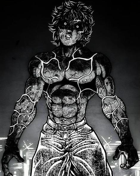 HueForge - Baki Hanma
