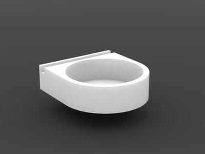 Large lithophane holder