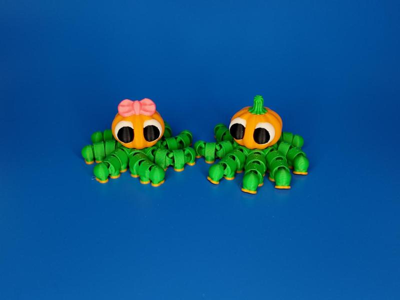 Flexi Pumpkin-Octopus