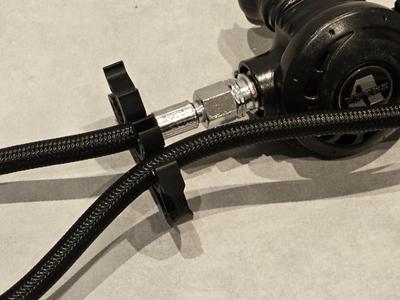 Regulator Hose Holder