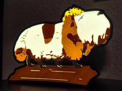 Ghibli Heen Lightbox Lampe Ghibli Hund Howl's