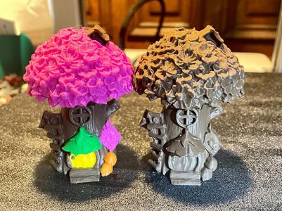 Tiny Autumn Treehouse