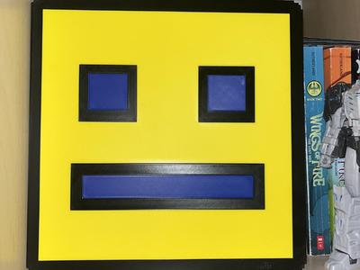 Default Geometry Dash Character